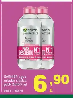 HiperDino GARNIER agua micelar clásica oferta