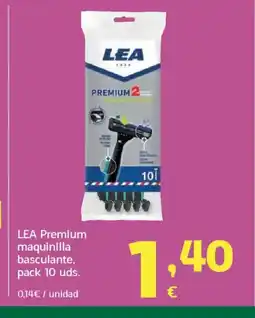 HiperDino LEA Premium maquinilla basculante oferta