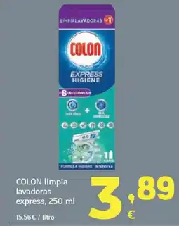 HiperDino COLON limpia lavadoras express oferta