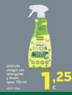 HiperDino DISICLÍN vinagre con detergente y limón, spray oferta