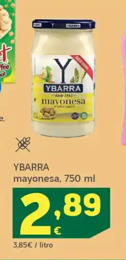 HiperDino YBARRA mayonesa oferta