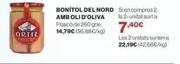 El Corte Inglés Bonítol del nord amb oli d'oliva oferta