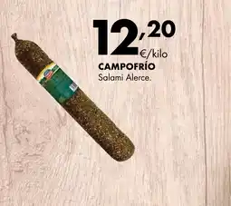 Supermercados Lupa CAMPOFRÍO Salami Alerce oferta