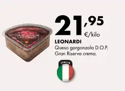 Supermercados Lupa LEONARDI Queso gorgonzola D.O.P. Gran Riserva crema oferta