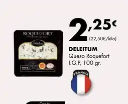 Supermercados Lupa DELEITUM Queso Roquefort I.G.P oferta