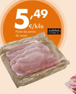 Supermercados Lupa Filete de jamón de cerdo oferta