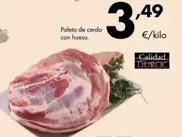 Supermercados Lupa Paleta de cerdo con hueso oferta