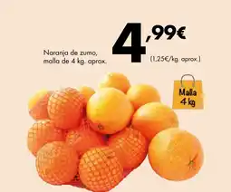Supermercados Lupa Naranja de zumo oferta
