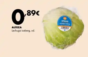Supermercados Lupa ALTEZA Lechuga iceberg oferta
