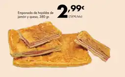 Supermercados Lupa Empanada de hojaldre de jamón y queso oferta