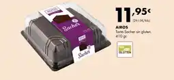 Supermercados Lupa AIROS Tarta Sacher sin gluten oferta