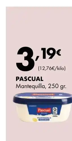 Supermercados Lupa PASCUAL Mantequilla oferta