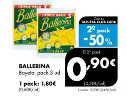 Supermercados Lupa BALLERINA Bayeta oferta