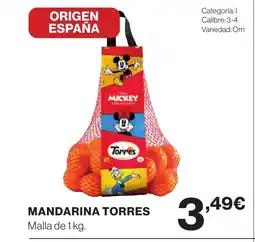 Supercor Mandarina torres oferta