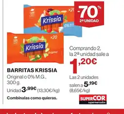 Supercor KRISSIA Barritas oferta