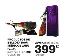 Supercor Productos de bellota 100% ibéricos jabu oferta
