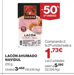 Supercor NAVIDUL Lacón ahumado oferta