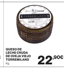 Supercor TORREMILANO Queso de leche cruda de oveja viejo oferta