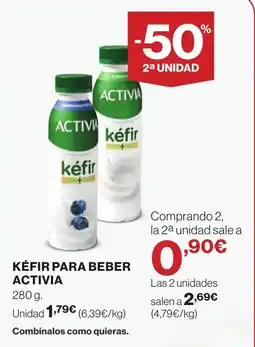 Supercor ACTIVIA Kéfir para beber oferta