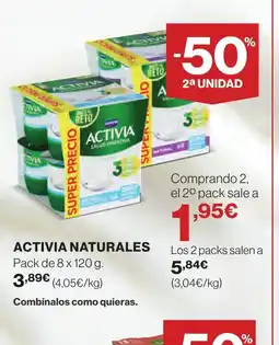 Supercor ACTIVIA Naturales oferta