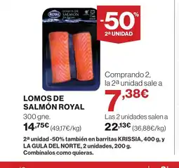 Supercor ROYAL Lomos de salmón oferta