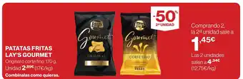 Supercor LAY'S GOURMET Patatas fritas oferta