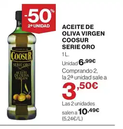 Supercor Aceite de oliva virgen coosur serie oro oferta
