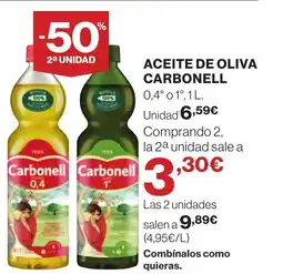 Supercor CARBONELL Aceite de oliva oferta