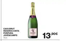 Supercor JUVÉ&CAMPS Cava brut reserva cinta púrpura oferta