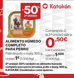 Supercor Alimento húmedo completo para perro oferta