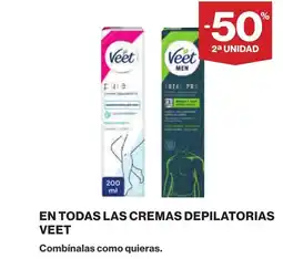 Supercor VEET En todas las cremas depilatorias oferta