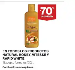 Supercor En todos los productos natural honey, vitesse y rapid white oferta