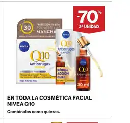Supercor NIVEA Q10 En toda la cosmética facial oferta