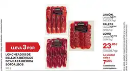 Supercor SOTOALBOS Loncheados de bellota ibéricos 50% raza ibérica oferta