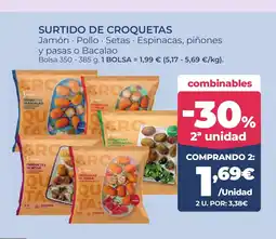La Sirena Surtido de croquetas oferta