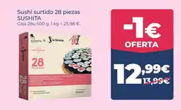 La Sirena Sushi surtido 28 piezas oferta