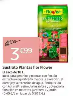Jardiland Flor - sustrato plantas flower oferta