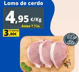Supermercados Tu Alteza Lomo de cerdo oferta
