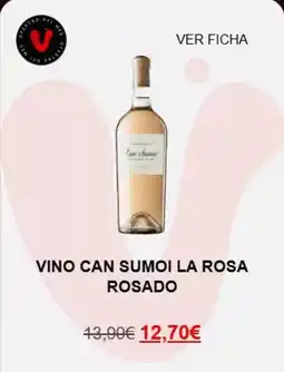 Vinalium Can sumoi - vino la rosa rosado oferta
