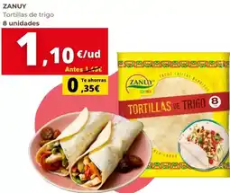 Supermercados Tu Alteza Zanuy - tortillas de trigo oferta