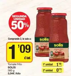 Economy Cash Solís - tomate frito oferta