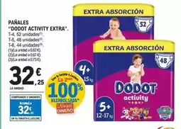 E.Leclerc Dodot - pañales activity extra oferta