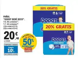 E.Leclerc Dodot - panal bebe seco oferta