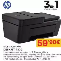 Hp - multifunción deskjet 4320