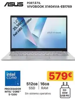 Dynos Informática Asus - portátil vivobook x1404va-eb1769 oferta