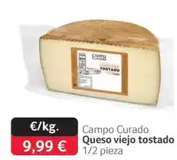 Campo curado - queso viejo tostado