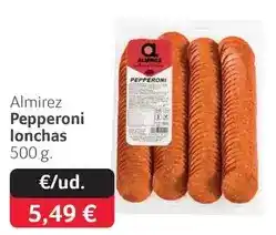 GM Cash & Carry Almirez - pepperoni lonchas oferta