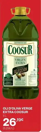 El Corte Inglés Coosur - oli d'oliva verge extra oferta