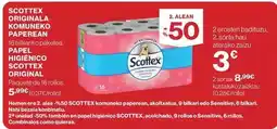 El Corte Inglés Scottex - papel higiénico original oferta