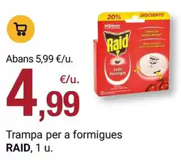 BonpreuEsclat Raid - trampa per a formiques oferta